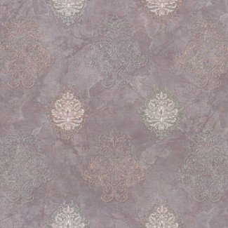 Обои Дамаск корич