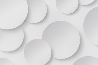 Белые обои с геом