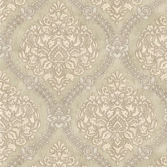 Обои с узором дам