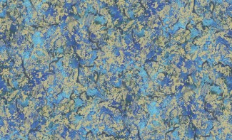 Синие обои с рису