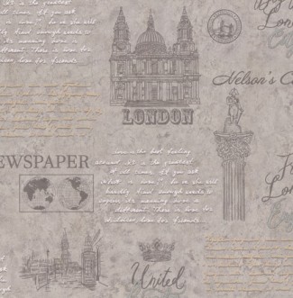 Обои серые London