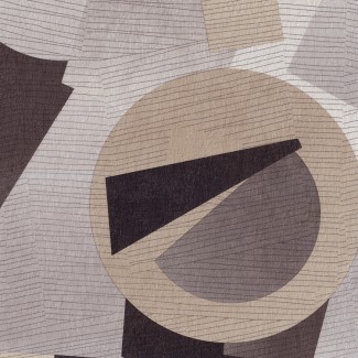 Обои серый с геом