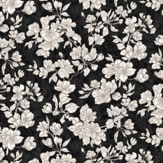 Черные обои с бел