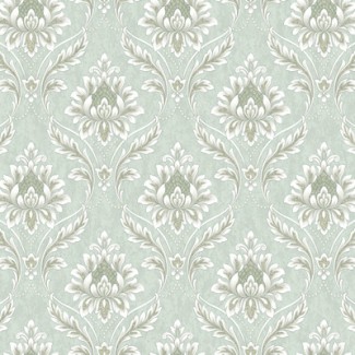 Обои зеленые дама